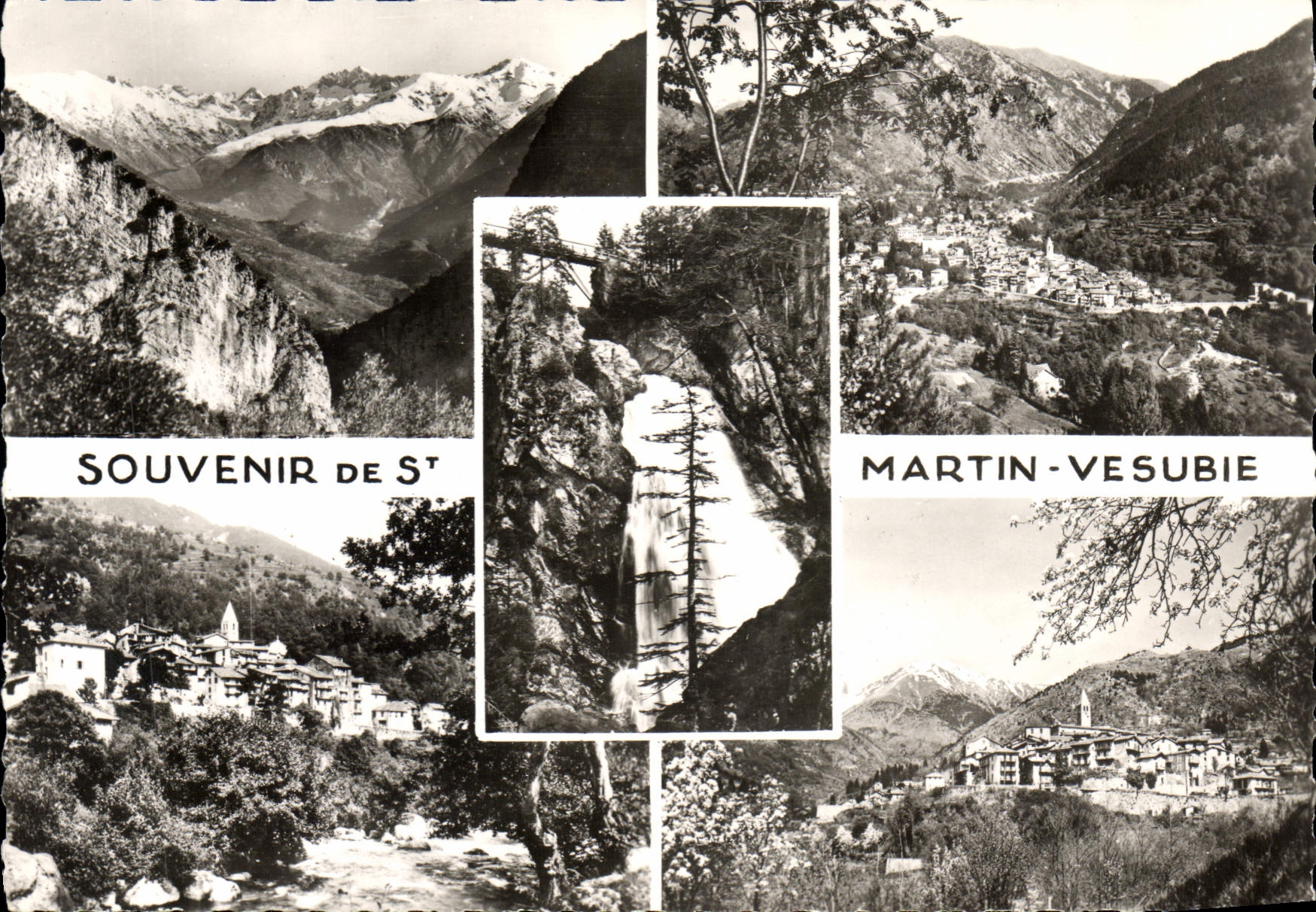 Martin-Vésubie — Souvenir de St Martin-Vésubie — La Suisse Niçoise