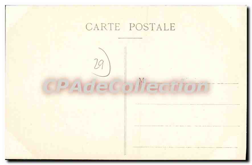 CPA Brest Le Pont tournant fermé et le Borda  — Rückseite
