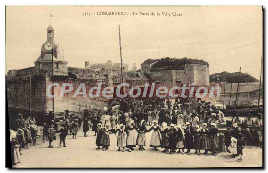 CPA Concarneau La Porte de la Ville Close 