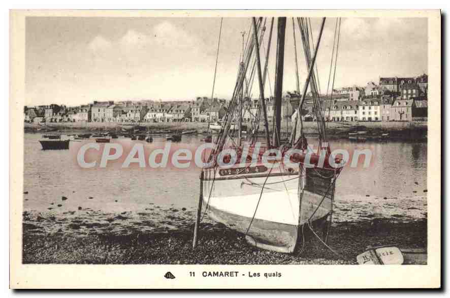 CPA Camaret Les Quais 