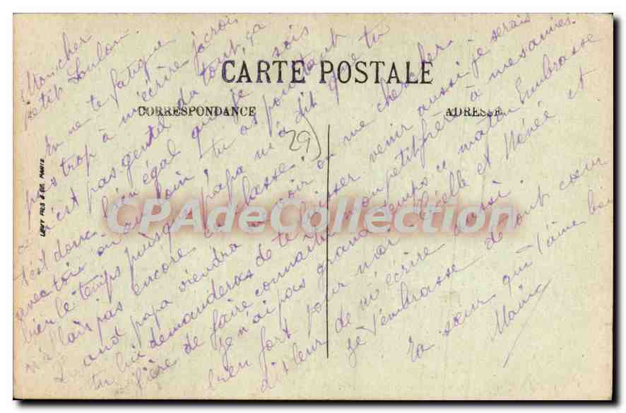 Saint-Pol-de-Léon — Vue Générale prise de la Votre — LL. — Rückseite