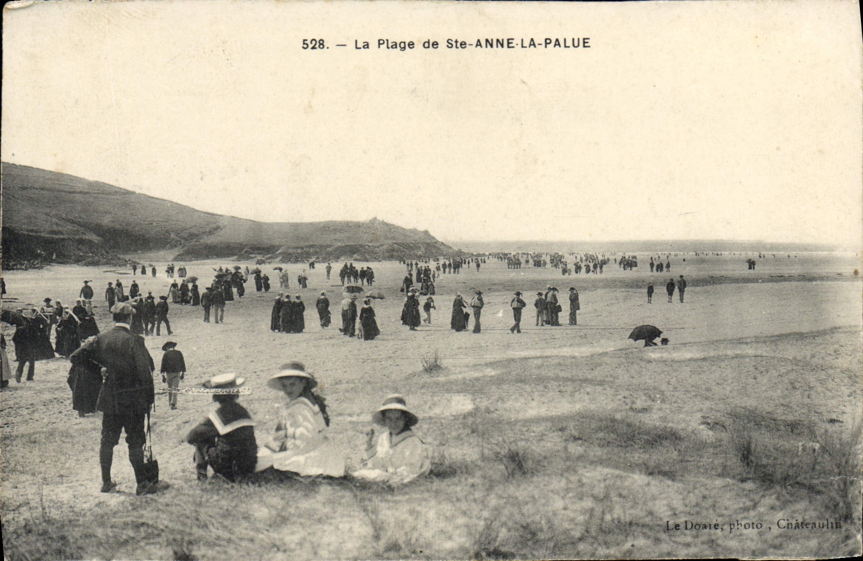 CPA La Plage de Ste Anne la Palue 
