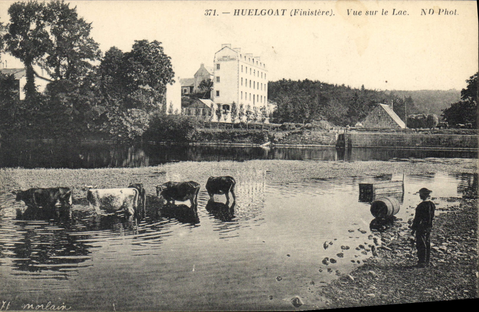 Huelgoat (Finistère) — Vue sur le Lac — ND Phot.