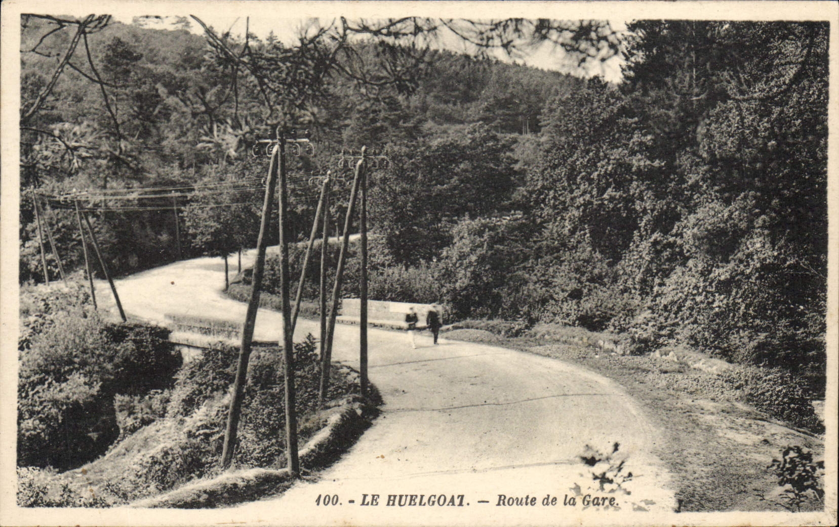 Le Huelgoat — Route de la Gare — n°400