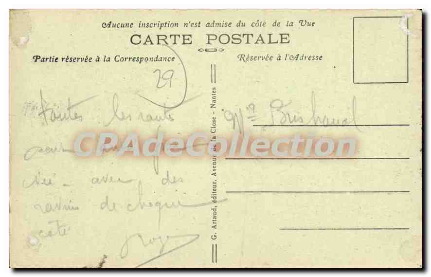 Le Huelgoat — Route de la Gare — n°400 — Reverso
