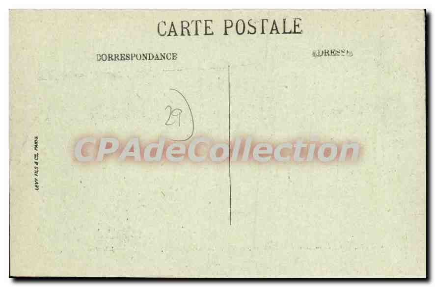 CPA Chateaulin Boucle de l'Aulne vers Notre Dame  — Rückseite