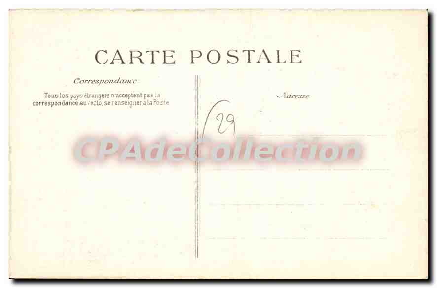 CPA Costumes Bretons Les deux Soeurs Types de Fouesnant  — Rückseite