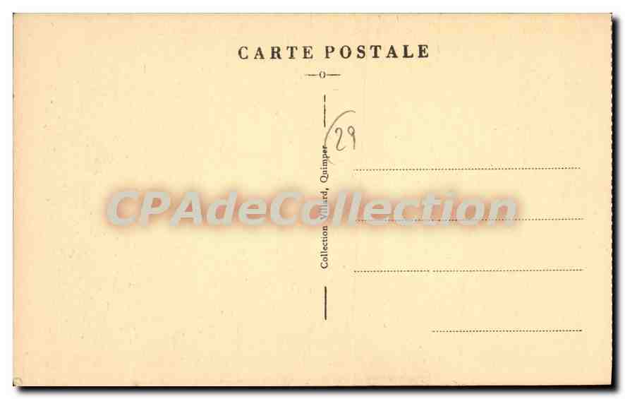 CPA Ste Anne la Palue Exterieur de la Chapelle  — Rückseite