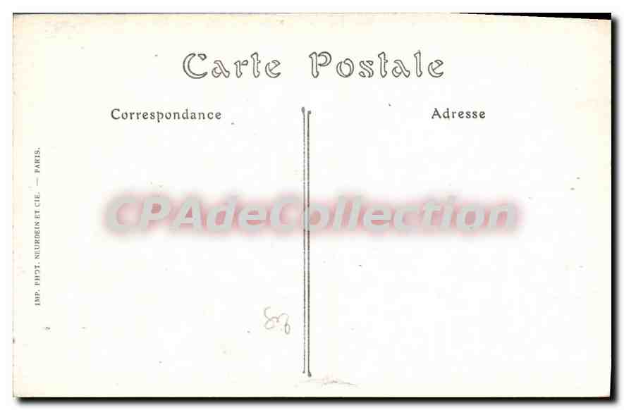 CPA Chateau de Kerjean Finistere Facade Nord Ouest La Tourelle  — Rückseite