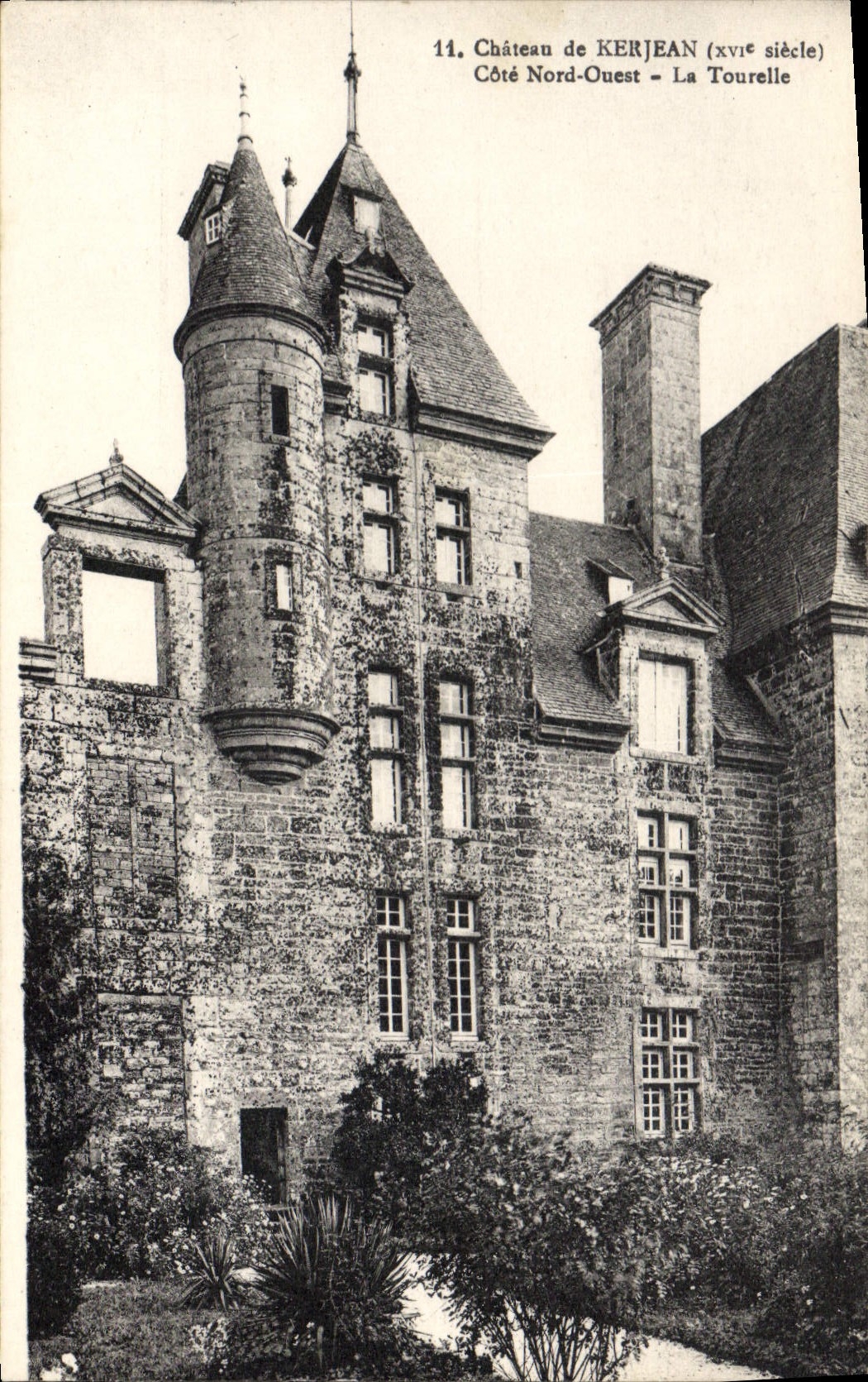 CPA Chateau de Kerjean Finistere Cote Nord Ouest La Tourelle 