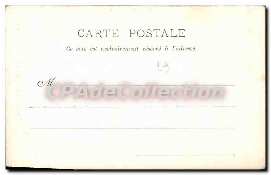 CPA St Jean du Doigt Chapelle funeraire  — Rückseite