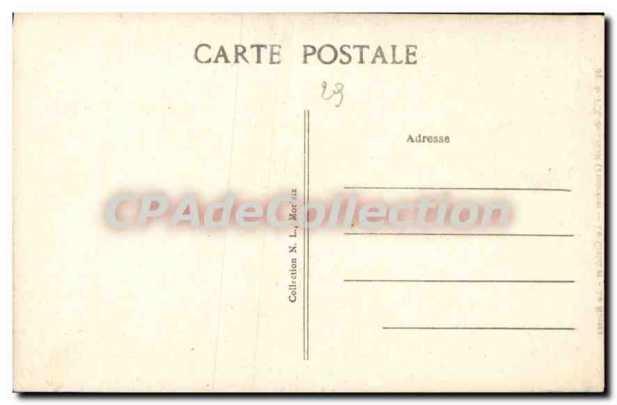 CPA St Pol de Leon Finistere Le Creisk'er La Rosace  — Rückseite