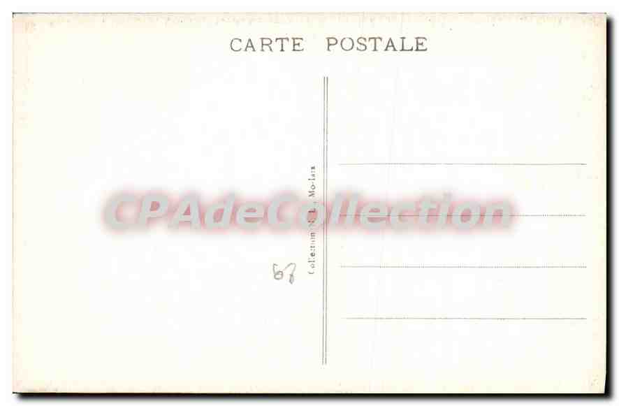CPA St Pol de Leon Finistere Le Porche du Creisk'er  — Rückseite