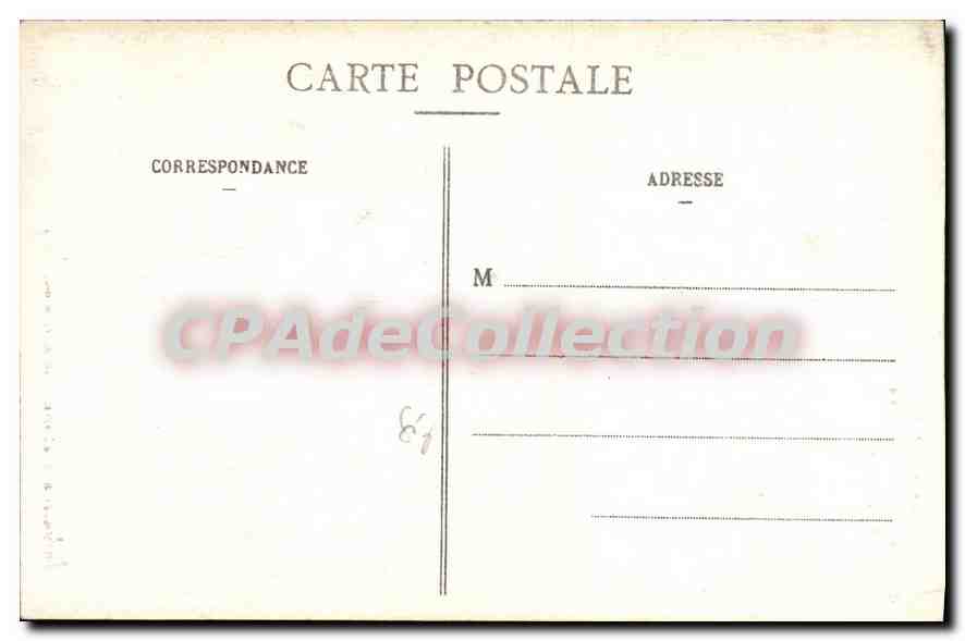 CPA Calvaire de Plougastel Daloulas Face Est  — Rückseite