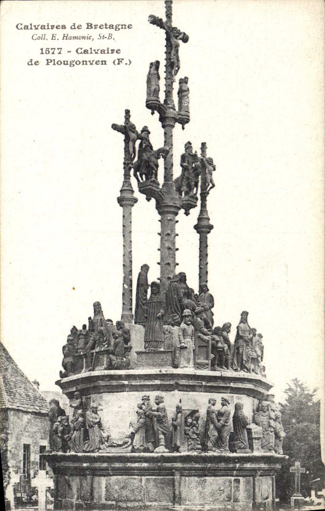 CPA Calvaires de Bretagne Calvaire de Plougonven