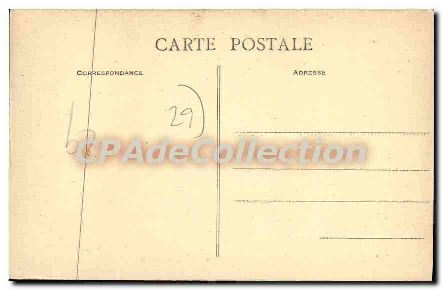 CPA Benodet Finistere Benodet vu d'un berceau de verdure à Ste Marine  — Rückseite