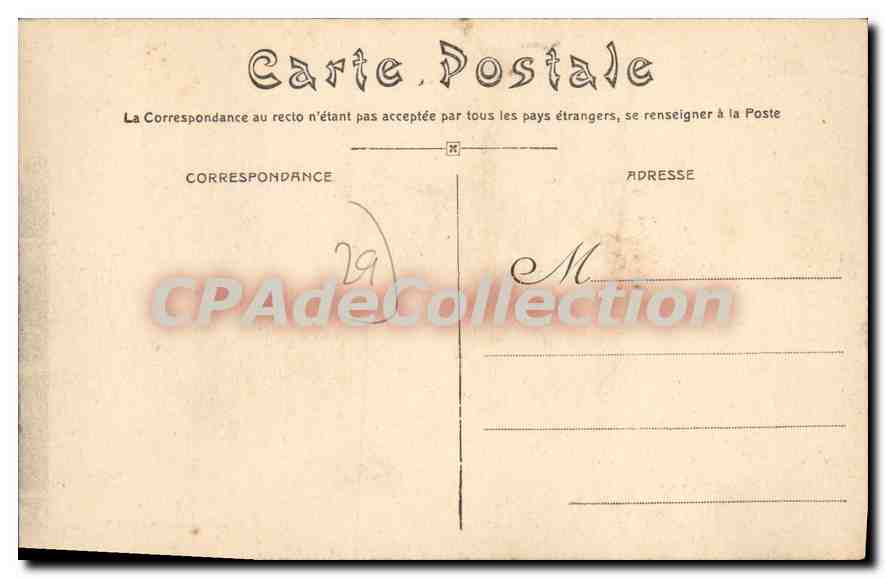CPA Morlaix Le Port et le Viaduc  — Rückseite
