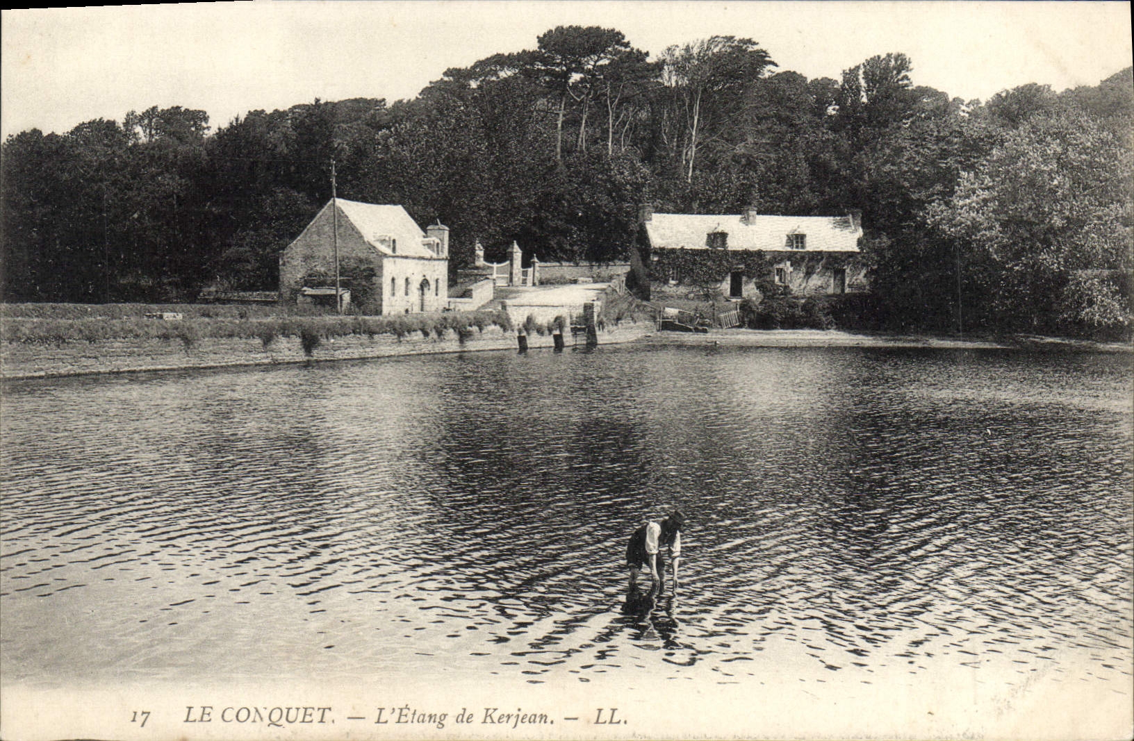 CPA Le Conquet L'Etang de Kerjean 