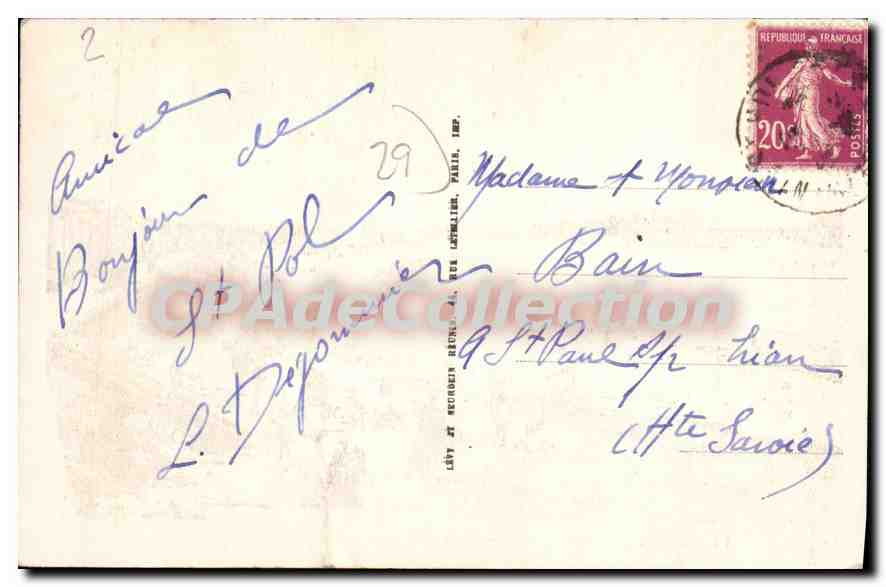 Saint-Pol-de-Léon — Scènes de Plage à Sainte-Anne — LL. n°88 — Reverso