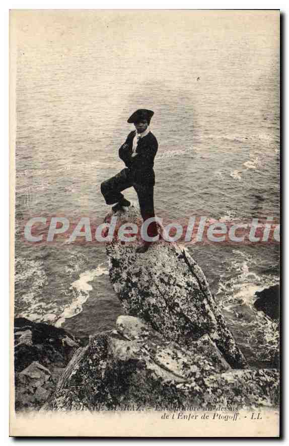 CPA Pointe du Raz enfer de Plogoff