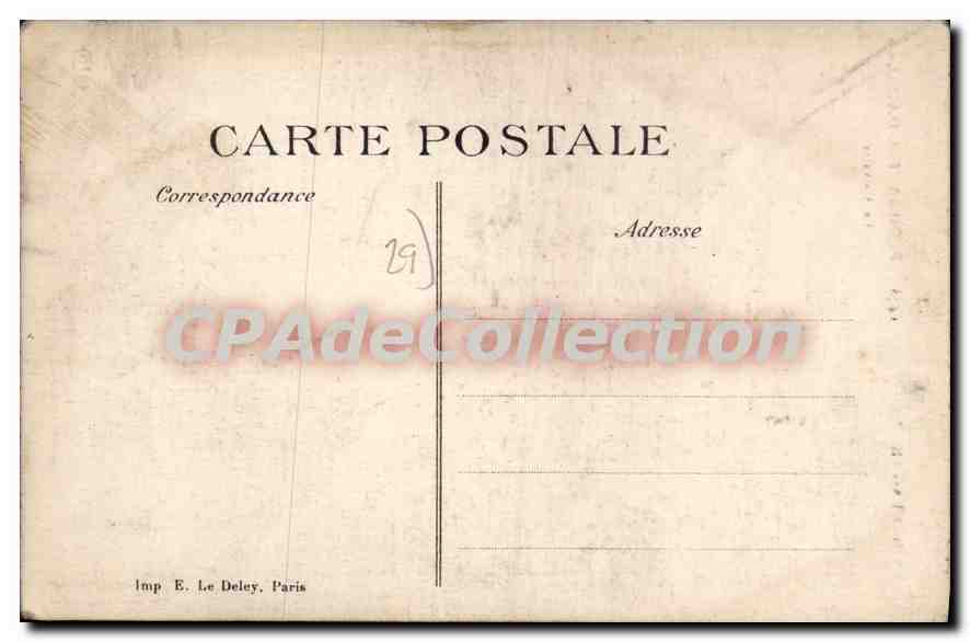 CPA En Bretagne Pougastel Daoulas le Calvaire  — Rückseite
