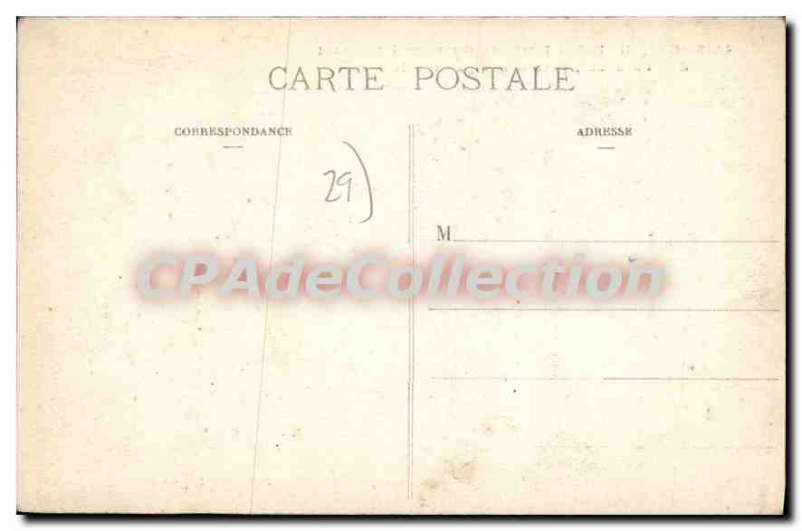CPA Chapelle Pol et Poste de Guetteur à la Pointe de Pontusval pres Brignogan Finistere  — Rückseite