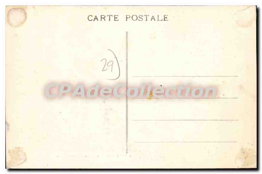 CPA Chateau de Ker Stears pres Brest à Mme la Comtesse de Rodalec du Portzic — Rückseite