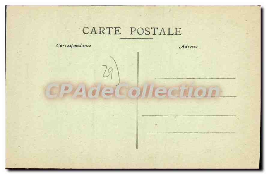 CPA Guillon retour de Sainte Anne de Fouesnant Musee de Quimper  — Rückseite
