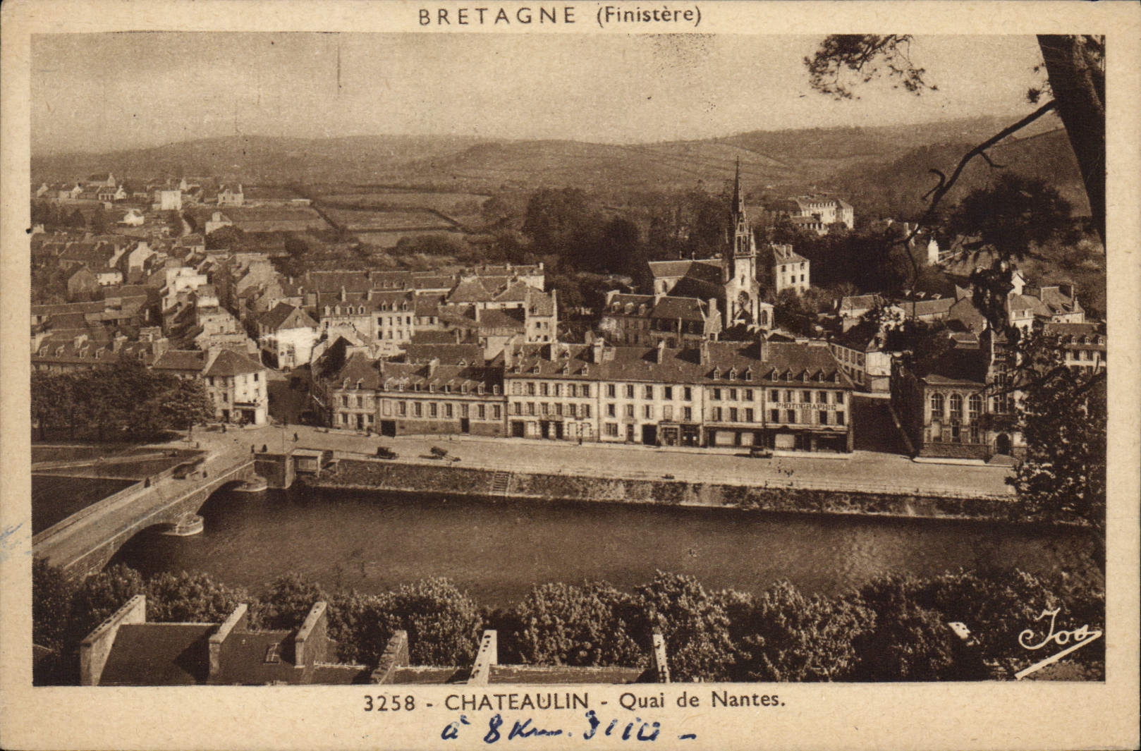 CPA Bretagne Finistere Chateaulin Quai de Nantes 