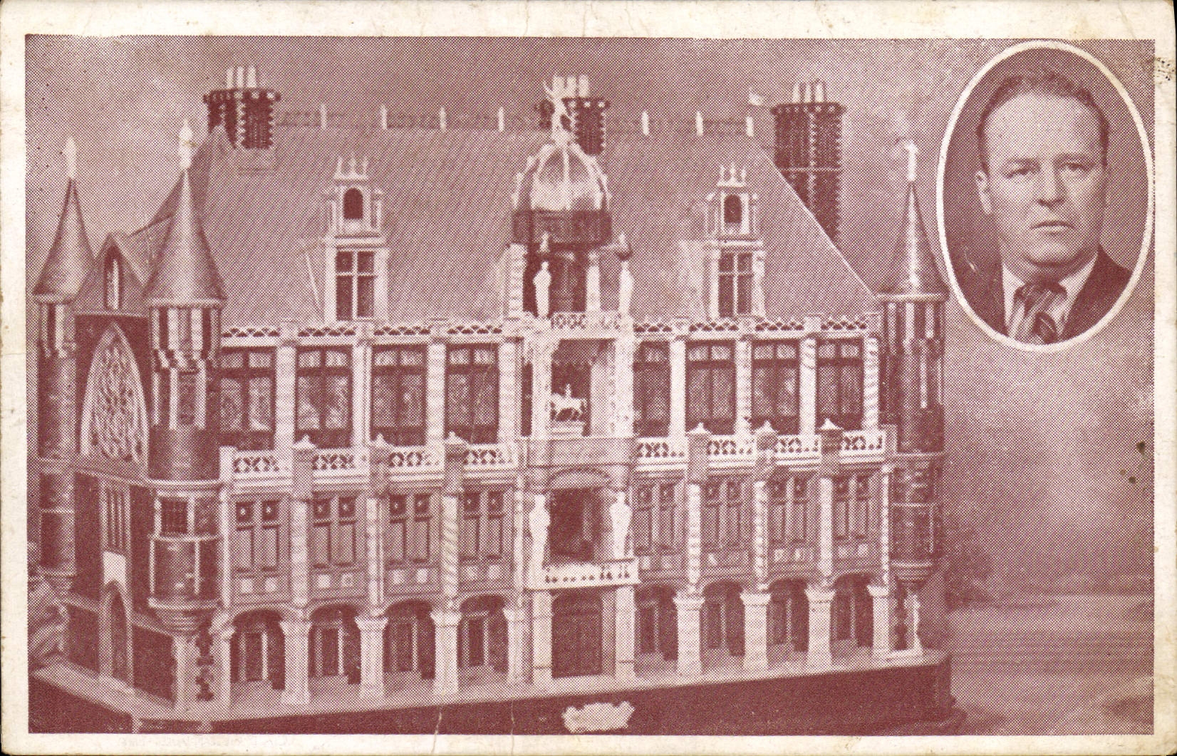 CPA Le Chateau des reves execute par un Sourd Muet de Brest 