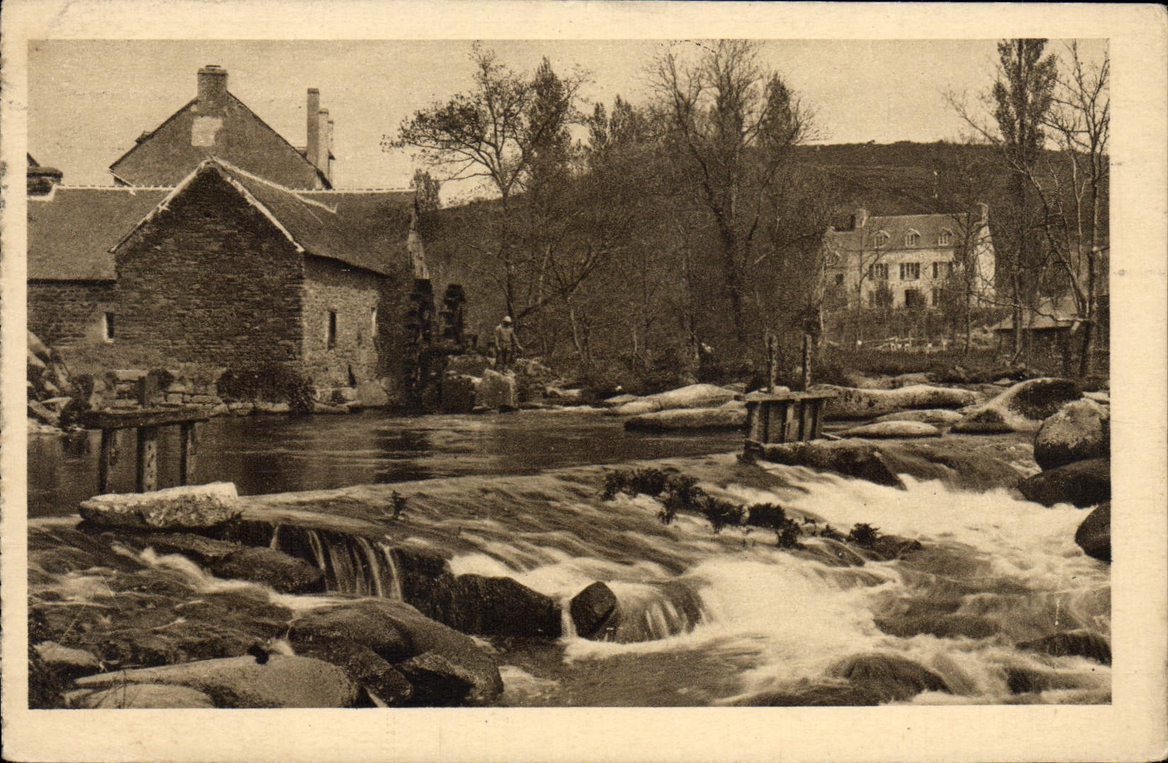 CPA Pont Aven les Moulins 