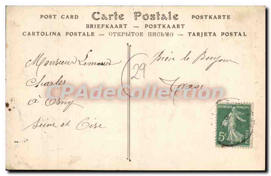 Saint-Jean-du-Doigt (Finistère) — La Fontaine — Editore : 1052 — Verso