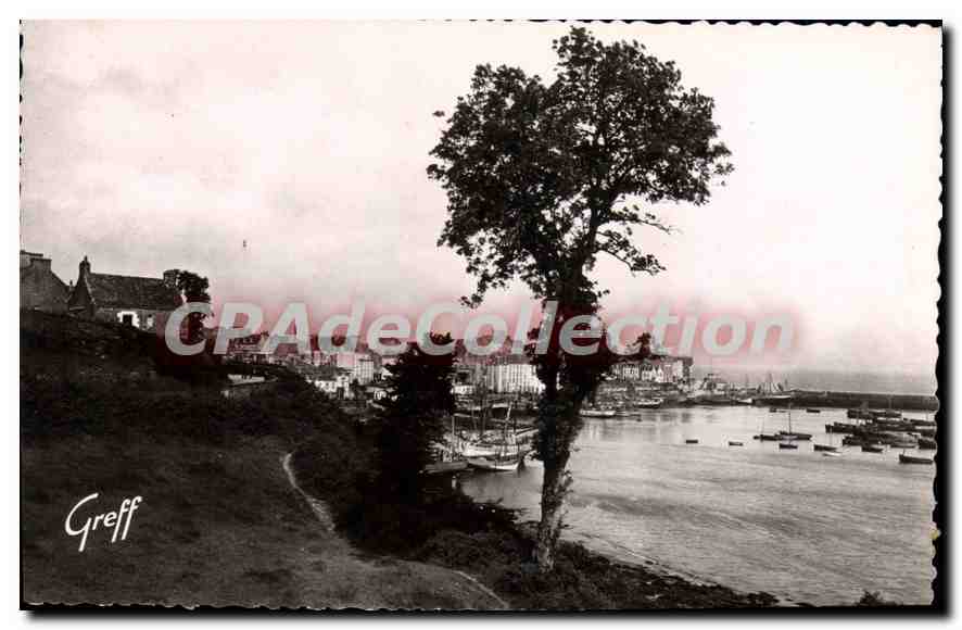 CPA En Bretagne Douarnenez Finistere la Cote des Plomarch 