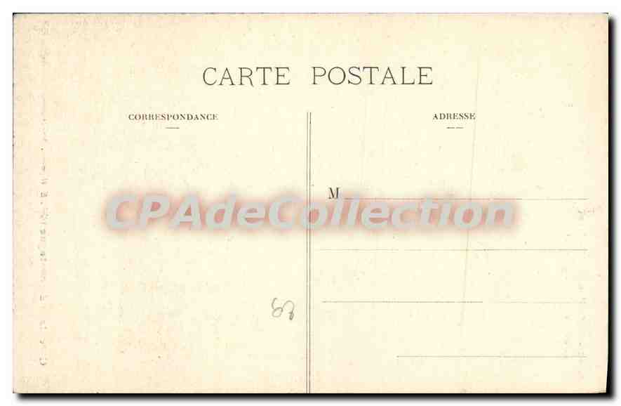 CPA Calvaire et Clocher de Plougonven  — Verso