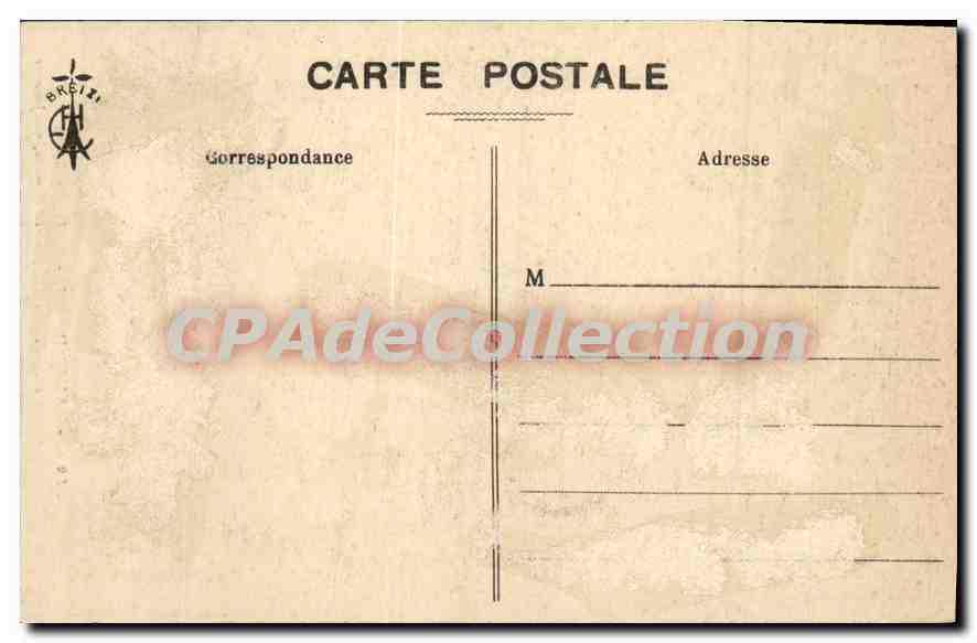 CPA Lannedern N D de Pitie Bretagne  — Rückseite