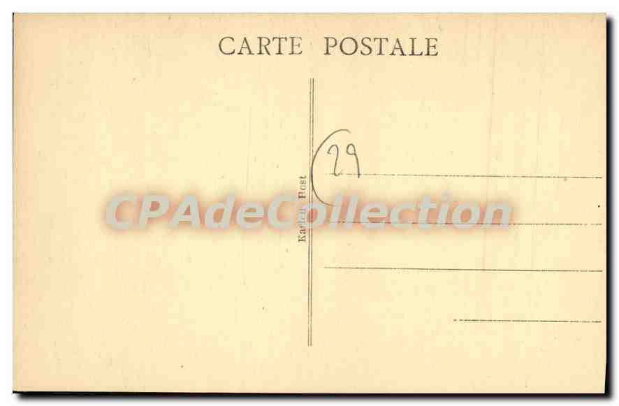CPA Le Pardon de l'Isle de Loaven Plougrescant Tregor d'apres le tableau d'E Bouillé — Rückseite