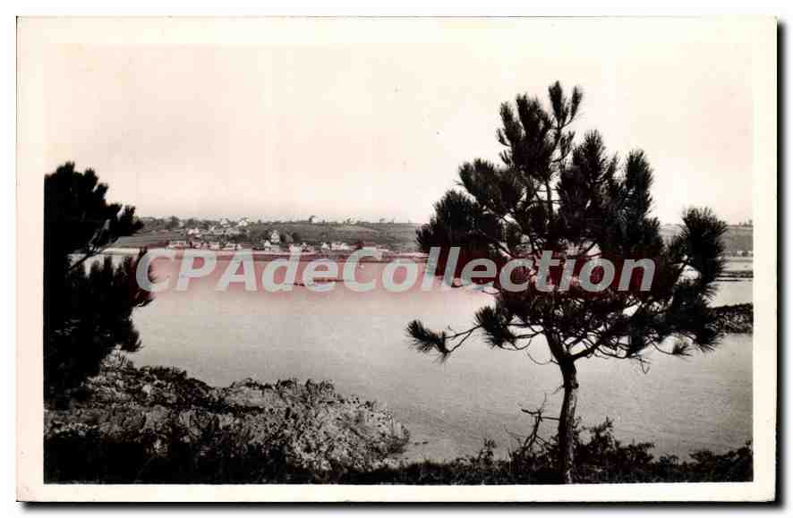 CPA Terenez Finistere vue prise de Sterec 
