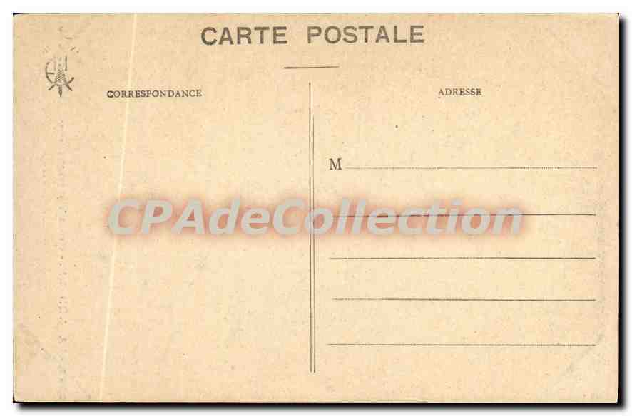 CPA Lannedern Croix historique argent du XVII siecle Bretagne  — Verso