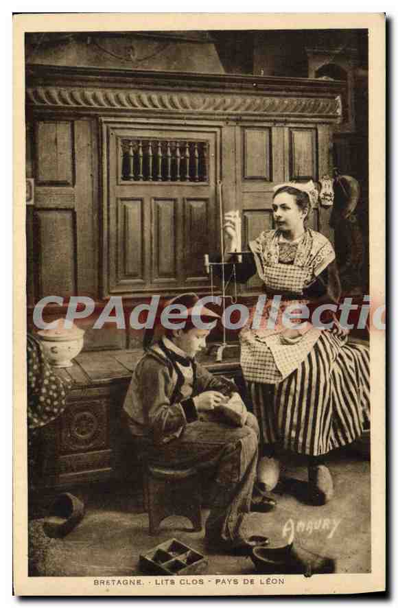 CPA Bretagne Lits Clos Pays de Leon 