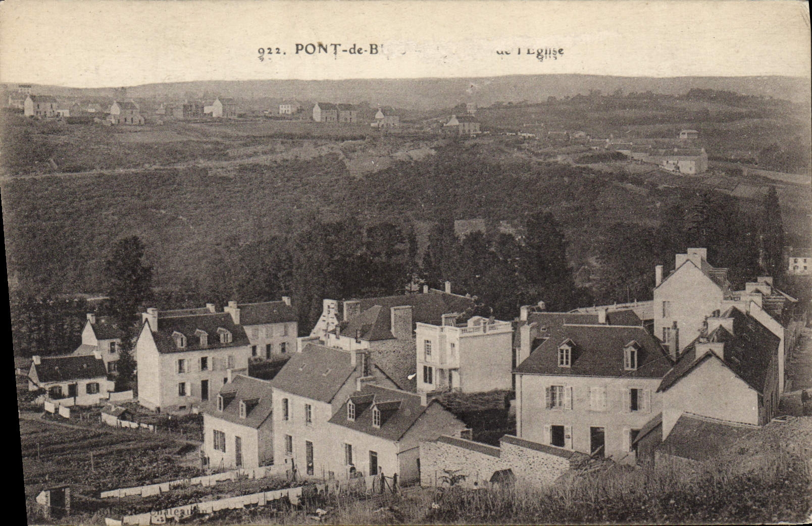 CPA Pont de ? église