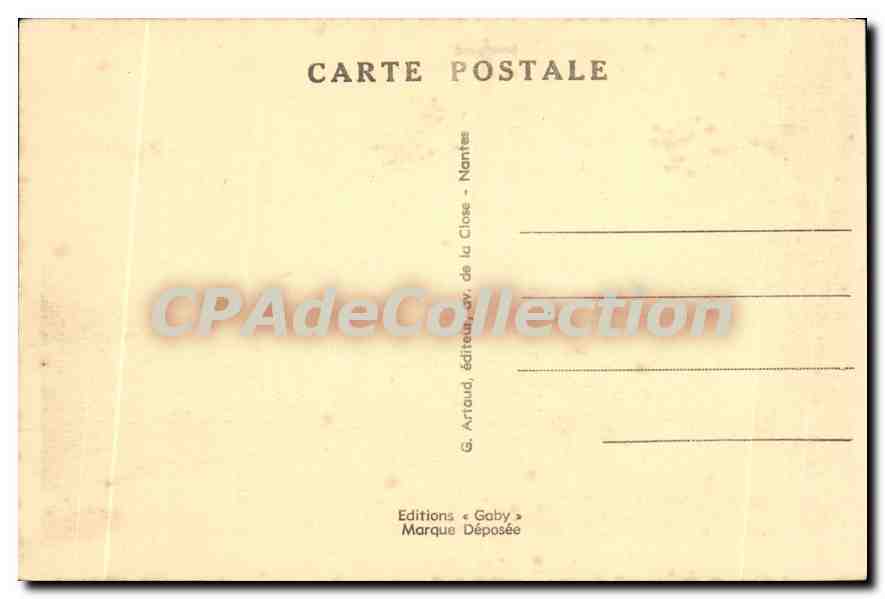 CPA Kerhuon Finistere le Viaduc Poul an Aot  — Rückseite