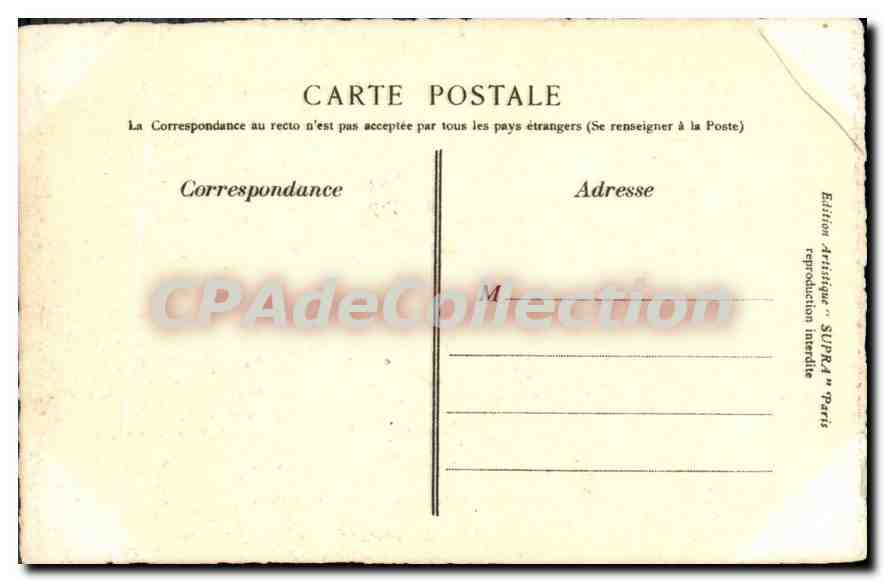 CPA En Bretagne chateau de Kergournadec'h Finistere  — Rückseite