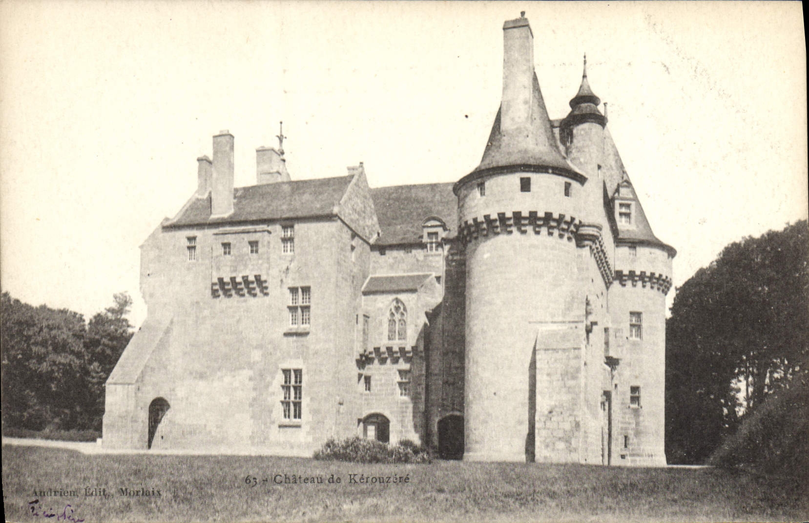 CPA Chateau de Kerouzéré