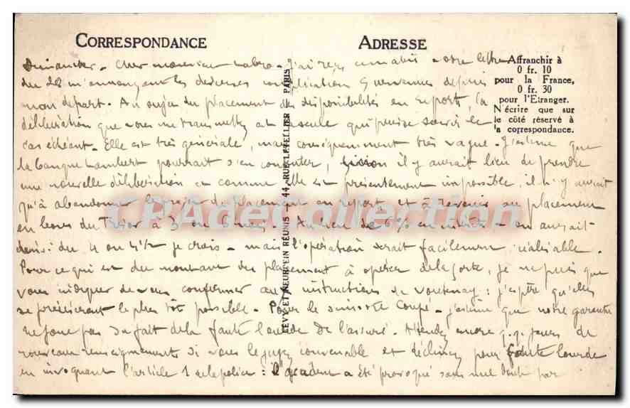 CPA Envic Finistere Vieille Eglise du XV siecle  — Rückseite