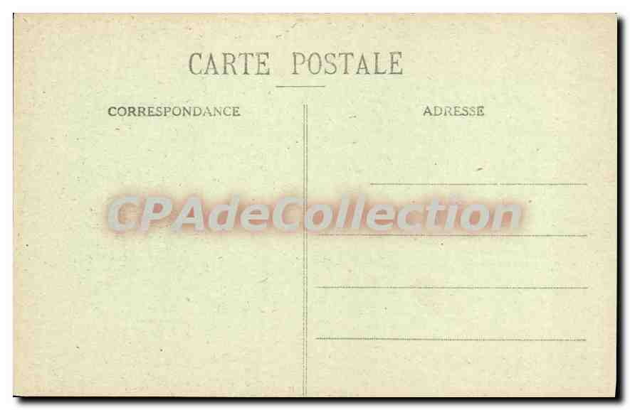 CPA Dineault F le Calvaire  — Rückseite