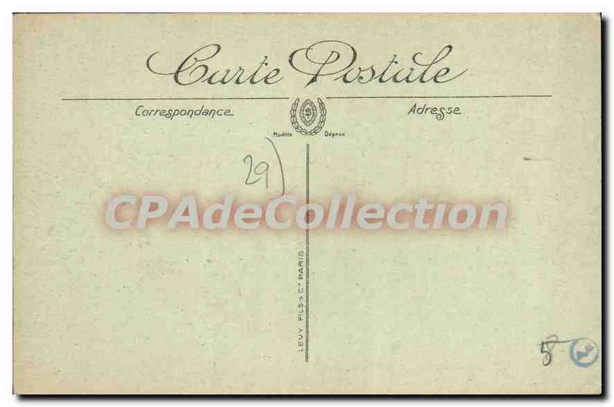 CPA Brest vue sur le port de Guerre  — Rückseite