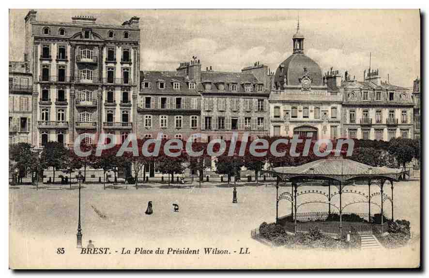 CPA Brest la place du President Wilson 