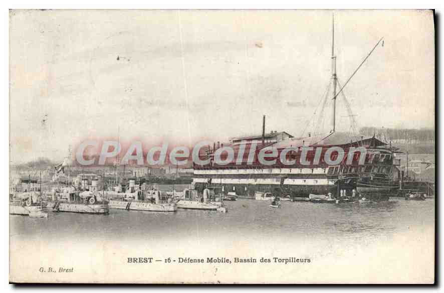 CPA Brest defense Mobile Bassin des Torpilleurs 