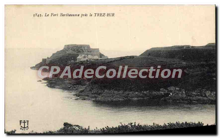 CPA Le Fort Bertheaume pres le Trez Hir 