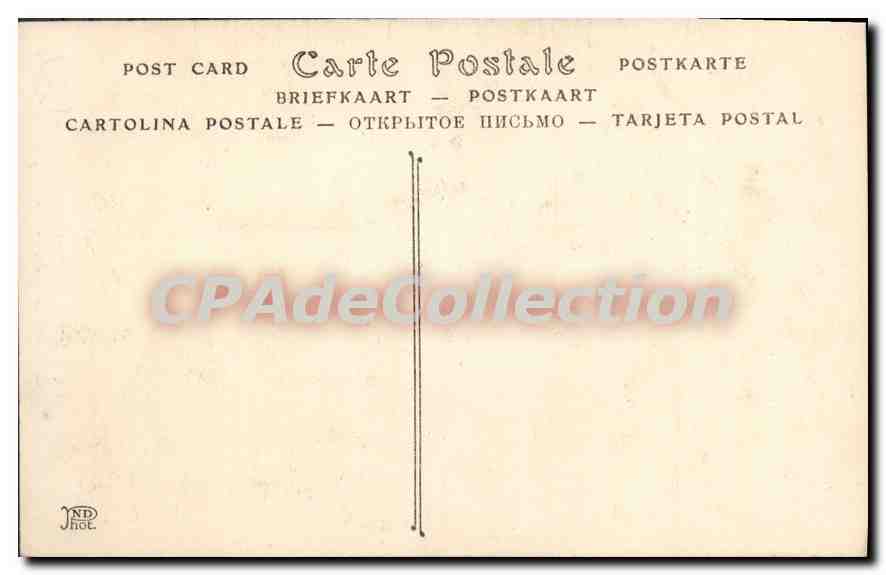 CPA Coutumes Mceurs et Costumes Bretons Pecheuse de Sous la Tour  — Rückseite